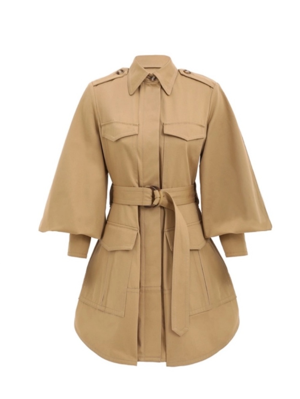 Zimmermann Illuminate Cargo Mini Dress